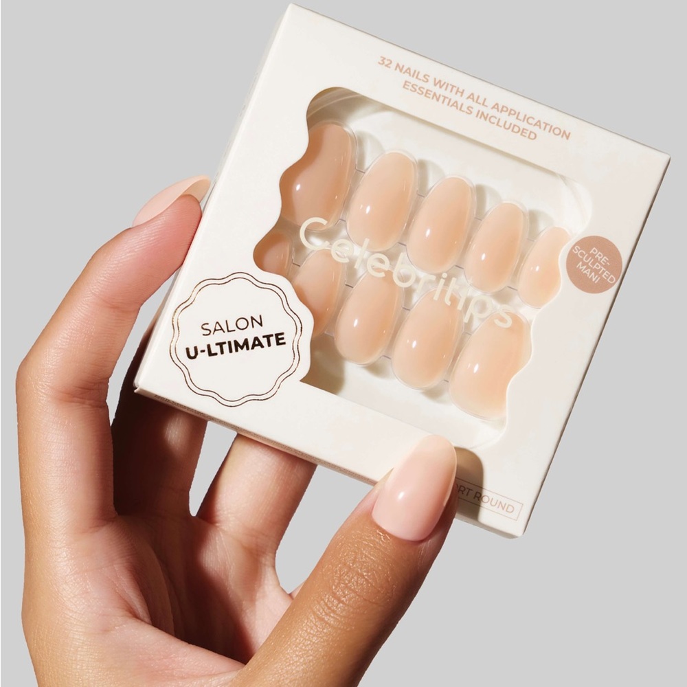 2 for $24 - Celebritips Press-On Nails - True Nude